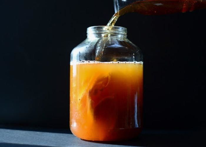 Té de kombucha
